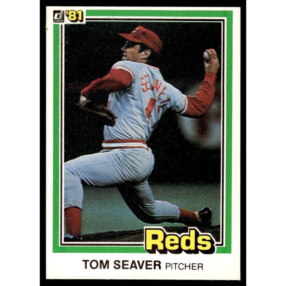 1981 Donruss Tom Seaver Cincinnati Reds #425